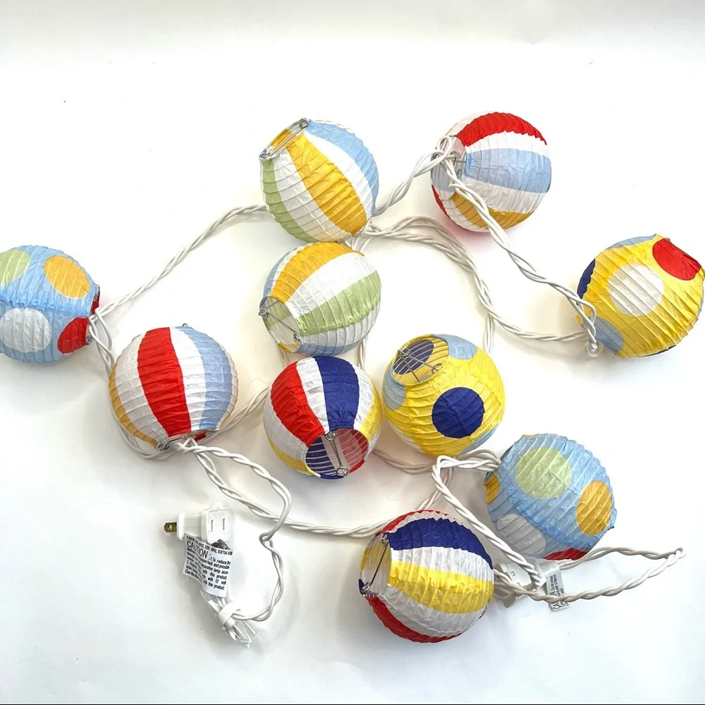 Fun Paper Lantern String Lights